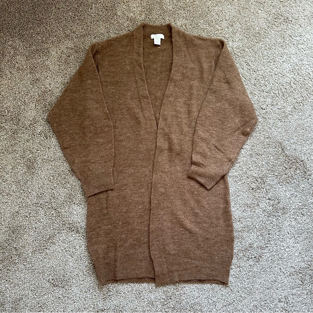 H&M Cozy Brown Cardigan
